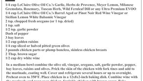 One Pan Baked Chicken