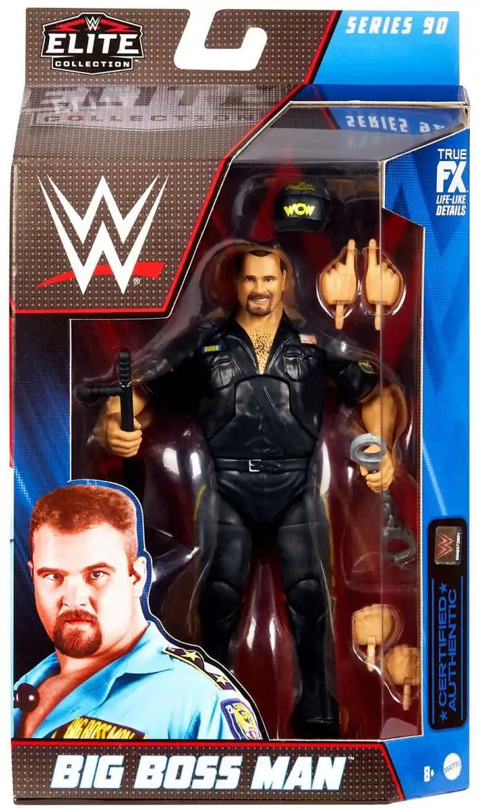 WWE Elite Collection Series 90 Big Boss Man Action Figure CHASE Darnim Solutions