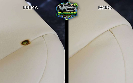 Restauro sedili in pelle, sistemazione sedili in pelle