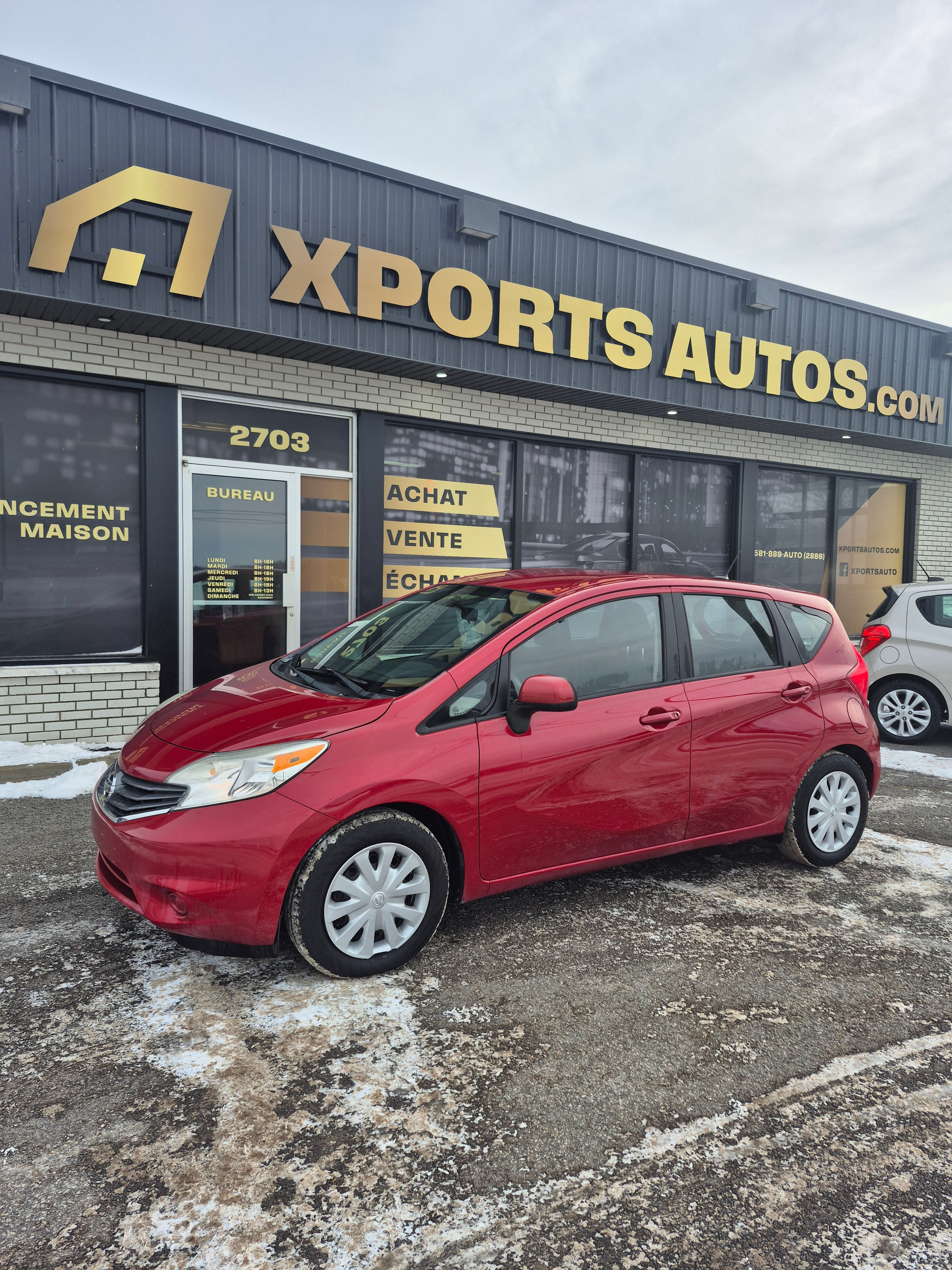 Nissan versa sv 2014
