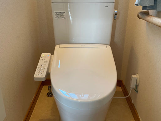 TOTO ピュアレストQR　SS1　トイレ取替工事
