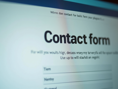 Formularios de contacto para promociones y soluciones