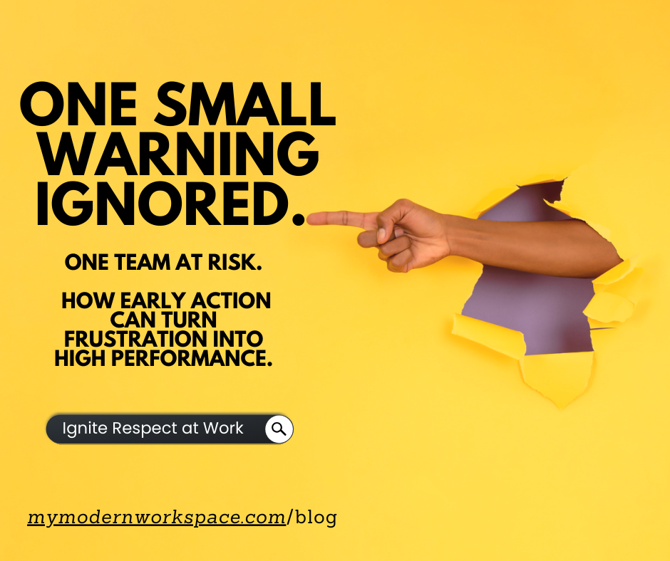 Respect: It’s measurable, sustainable and high performing teams flourish under it!