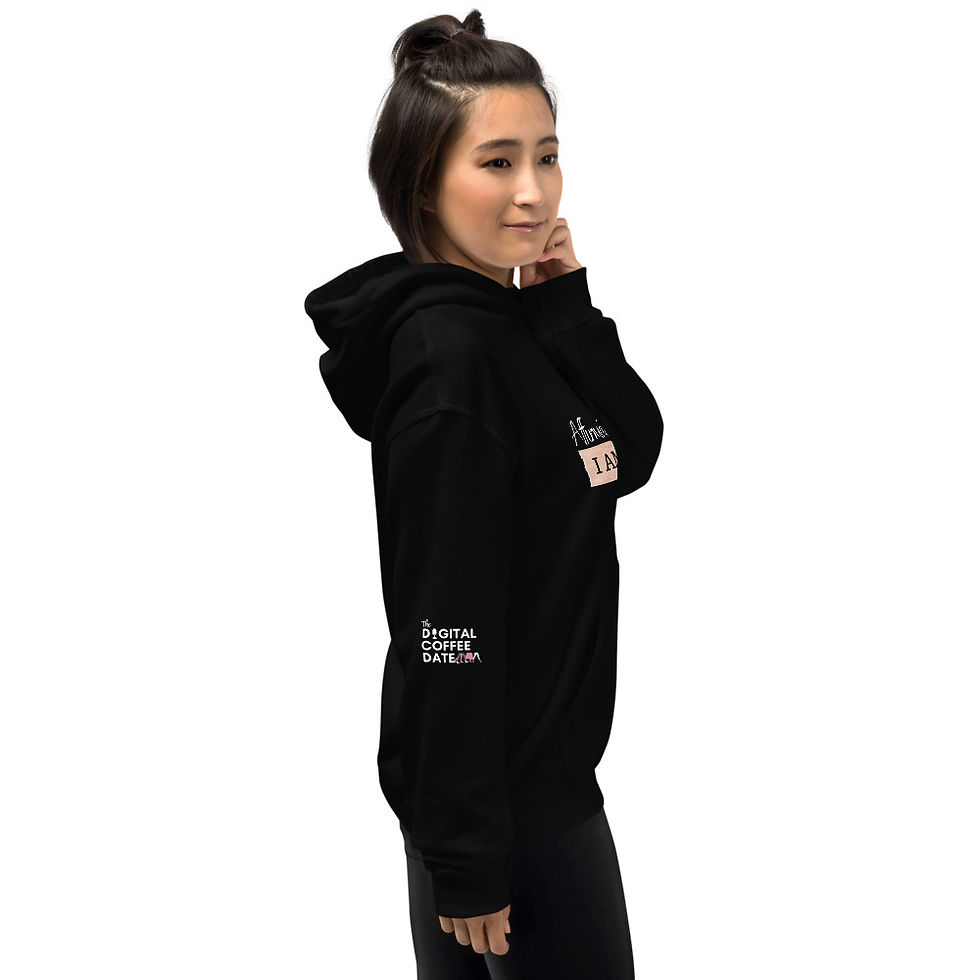 Thumbnail: Affirmation Fearless Hoodie Black, Maroon, & Dk Grey