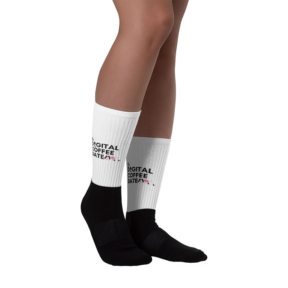 The Digital Coffee Date Socks