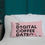 Thumbnail: The Digital Coffee Date Pink Premium Pillow