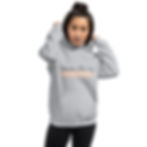 Thumbnail: Affirmation Fearless Hoodie White, Pink, Lt Blue, & Lt Grey