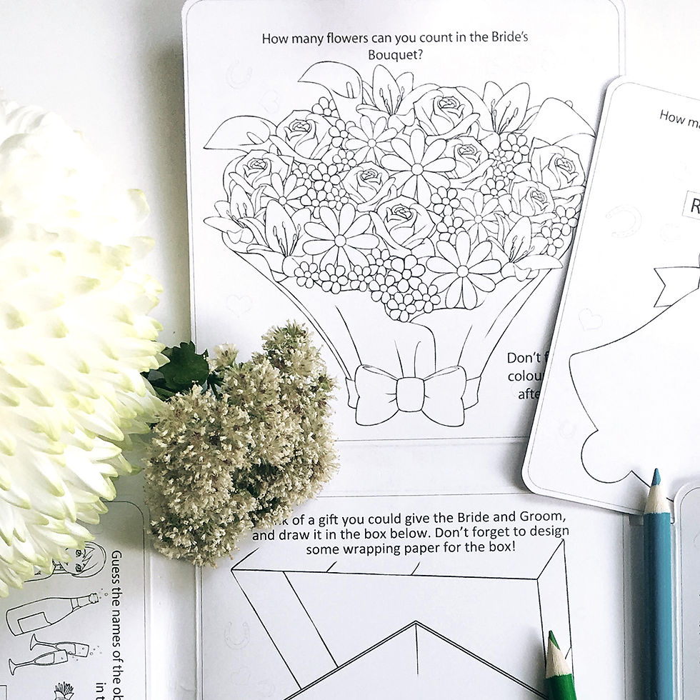 Thumbnail: Children's Wedding Activity Pack