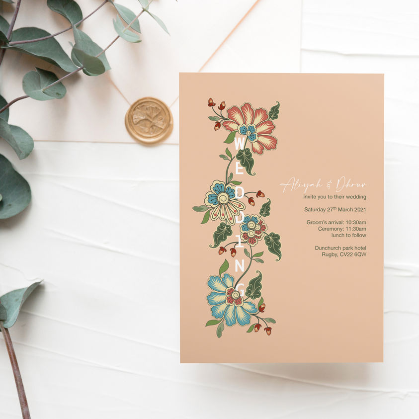 Indian wedding invitations