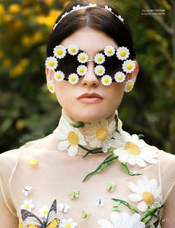 lacry couture clothing model Gabby Leona