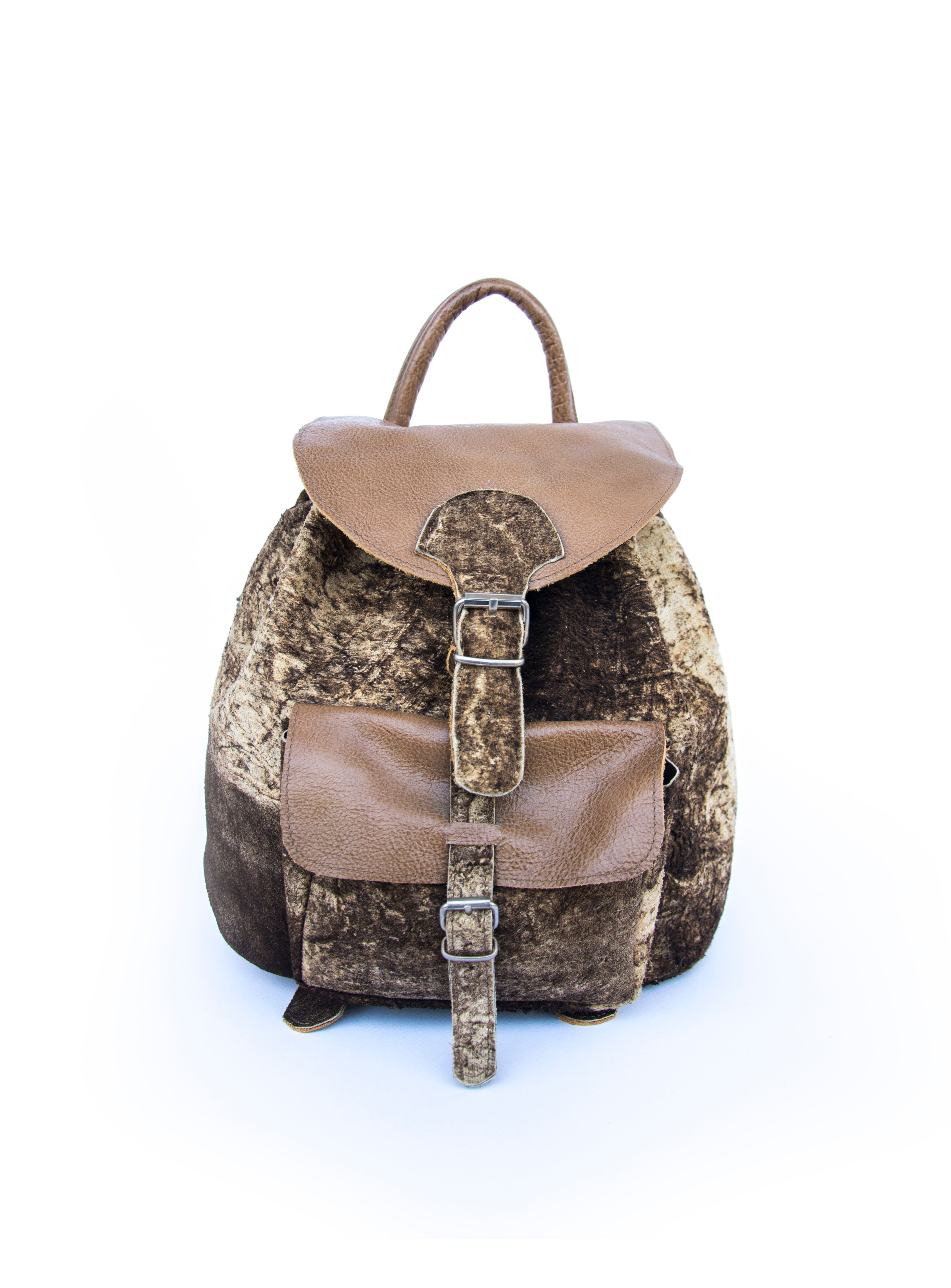 ~ A promise ~ leather backpack