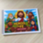 Heróis da Fé – Livro de Colorir Bíblico Infantil (Físico com Acetato)