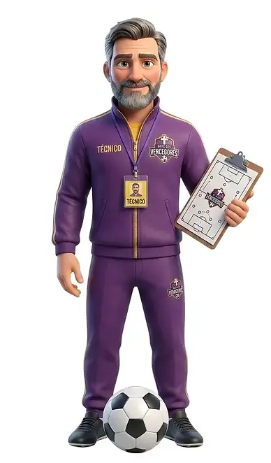 O Ténico, um personagem da Série Mais Que Vencedores
