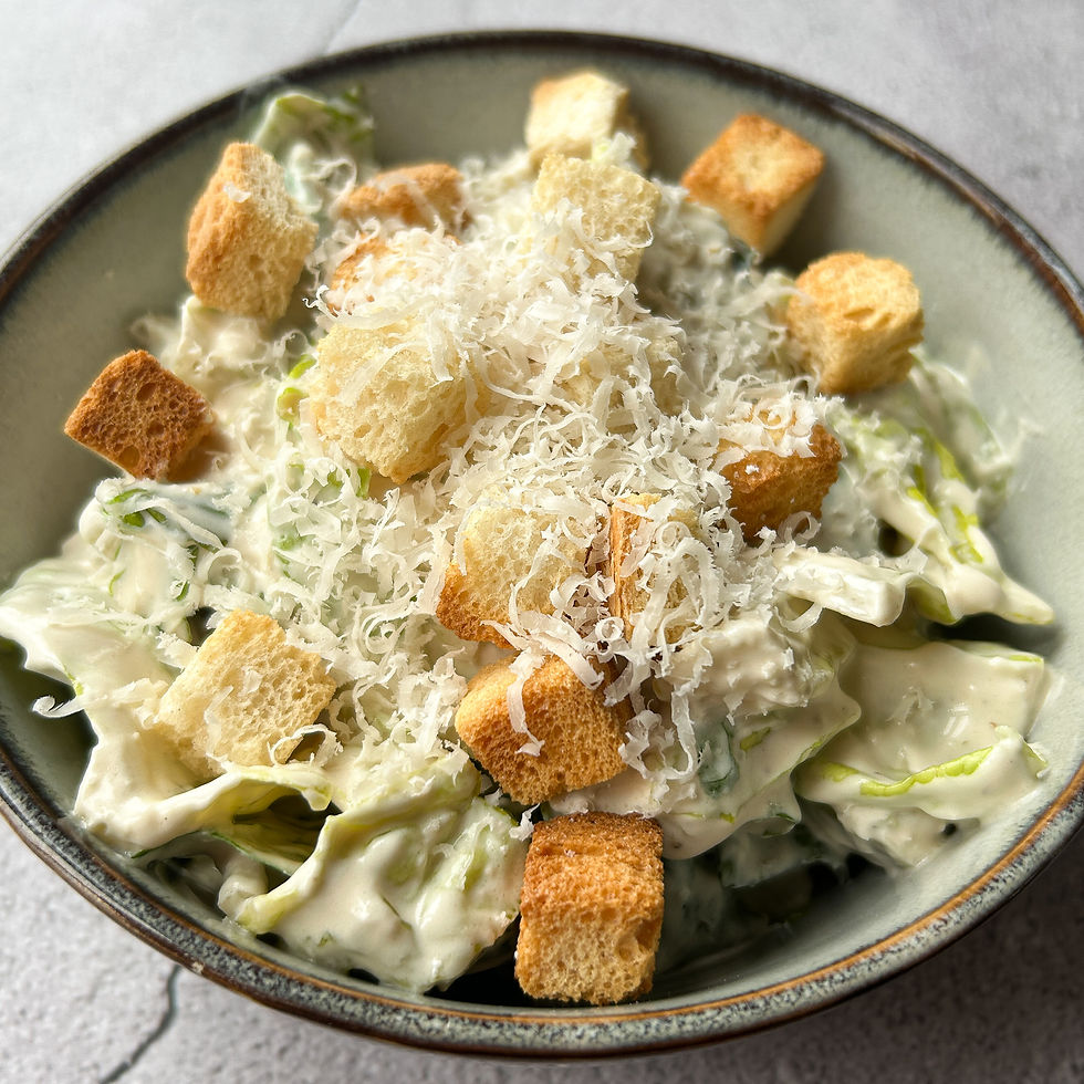 Basit ve Sağlıklı Sezar Salata