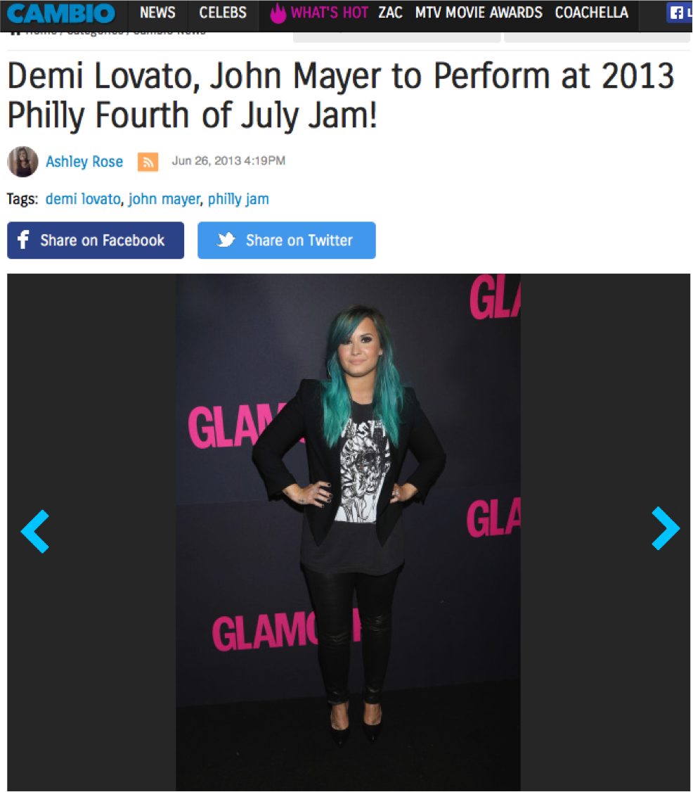 AOL Cambio | Demi Lovato