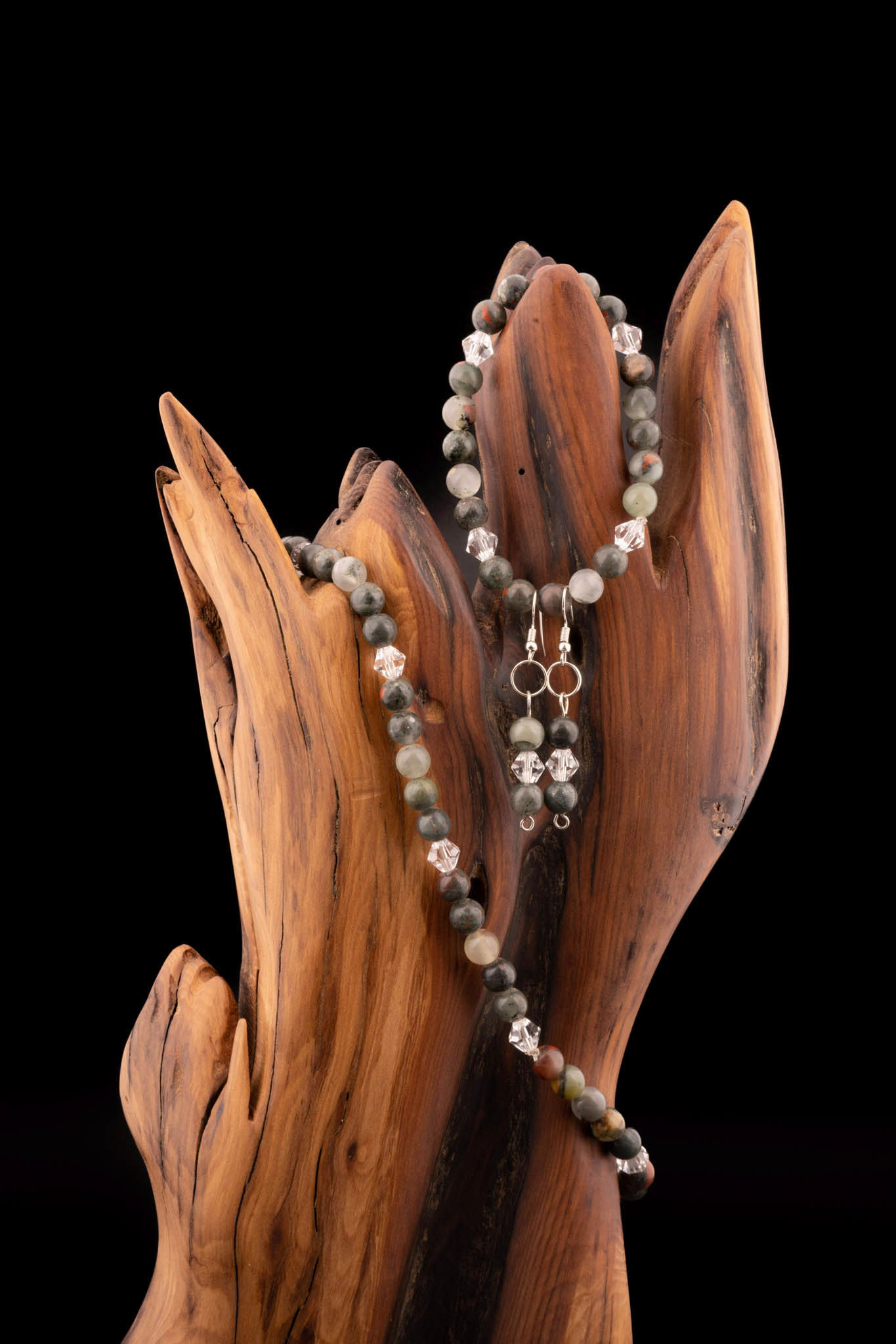 Handmade Jasper Jewelry Set