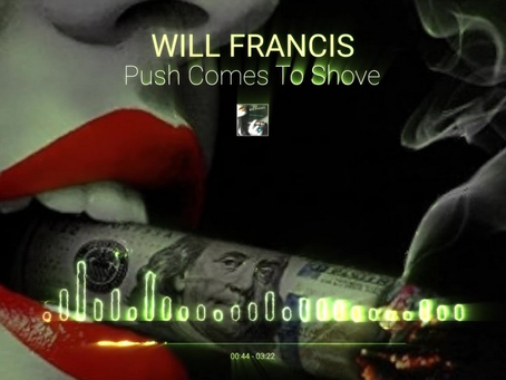 Will Frances  estrena Push Comes To Shove : vibrando con su lado rockero