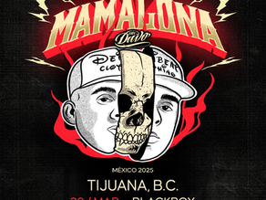 MC Davo anuncia la Gira Mamalona inciando en Tijuana en el escenario del Black Box.