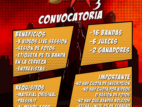 Maldito Elixir  anuncia la   Tercera Edición de VSBAND: descubre el sonido del inframundo musical