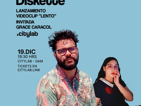 Diskette regresa a Chile y presenta si sencillo Lento con un show muy especial