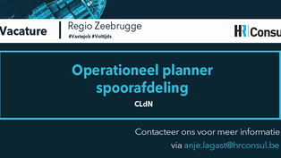 Operationeel planner spoorafdeling