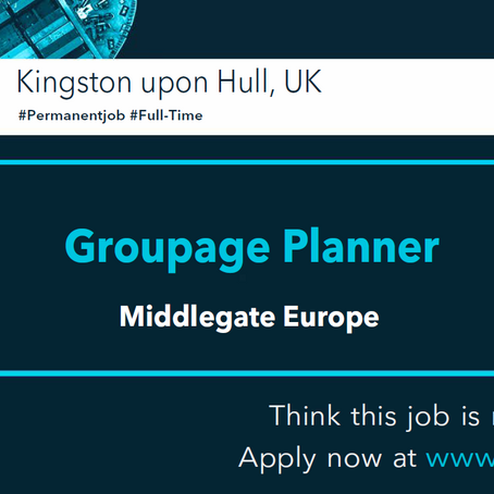 Groupage Planner
