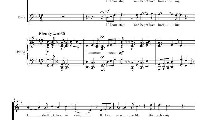 If I Can Stop One Heart From Breaking