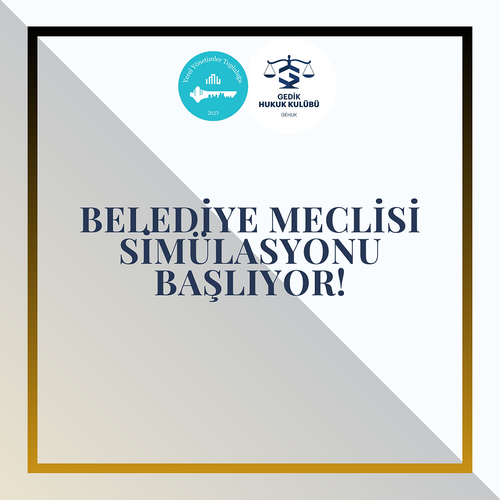 Belediye Meclisi Simülasyonu