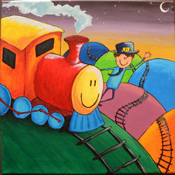 For Angus, train enthusiast