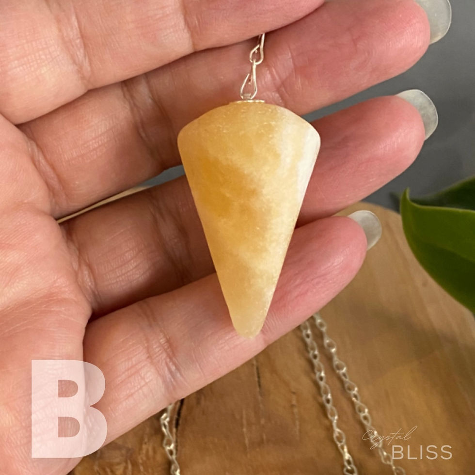 Thumbnail: Yellow Calcite Pendulum