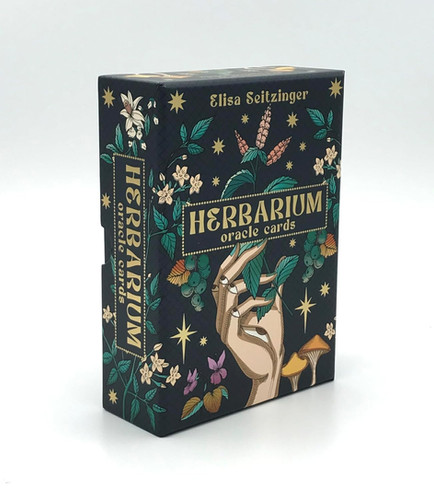 Herbarium Oracle Card Deck - by Seitzinger, Elisa | Home