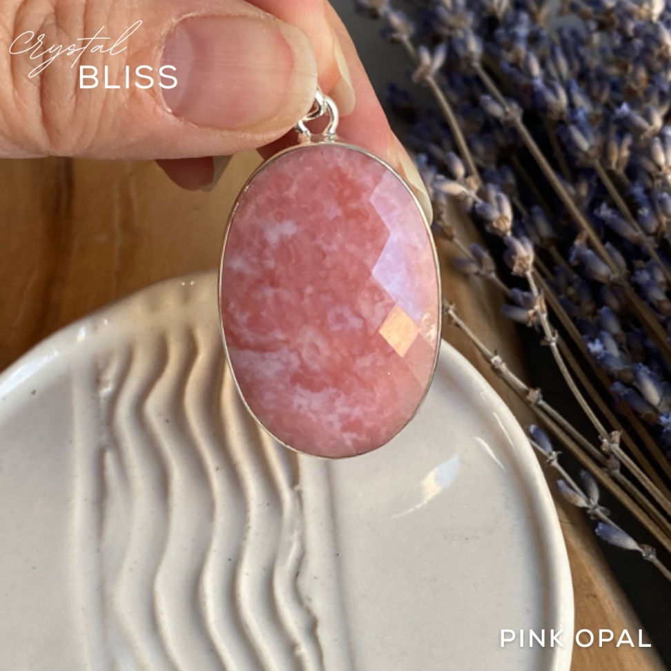 Thumbnail: Pink Opal Pendant #B