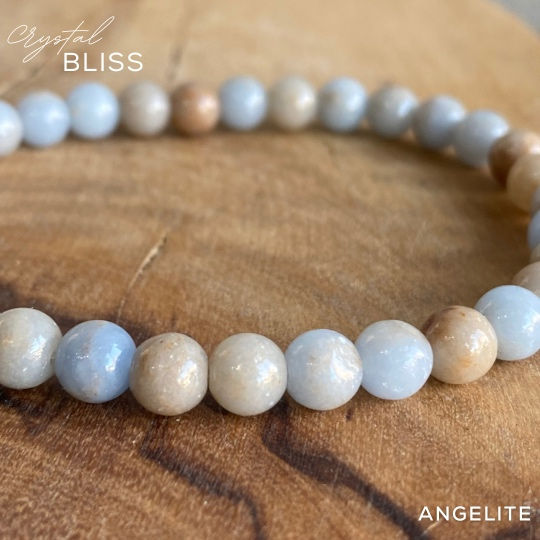 Thumbnail: Angelite 6mm Bracelet
