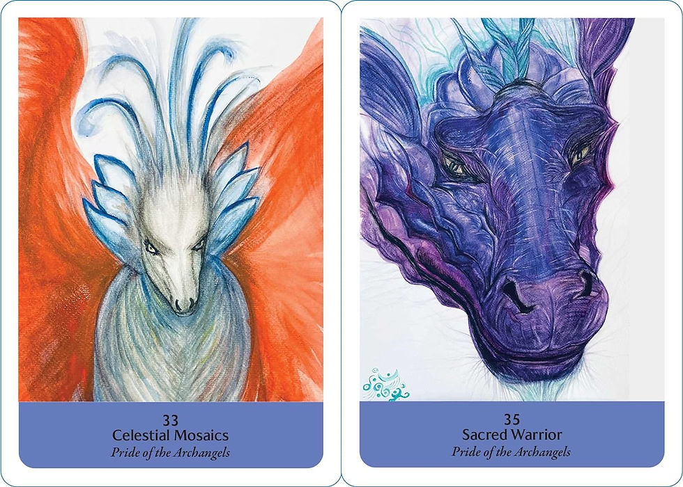 Thumbnail: Pride of Dragons Oracle Deck - by Angelo Thomas