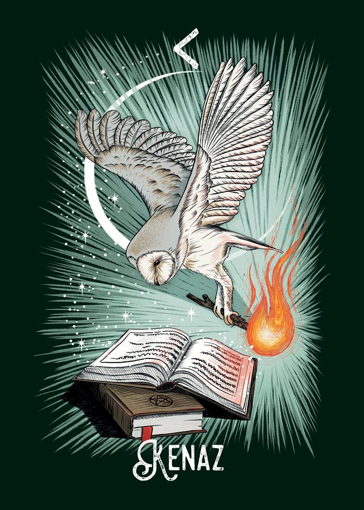 Thumbnail: Witch's Familiar Runic Mini Oracle Deck by Athene Noctua