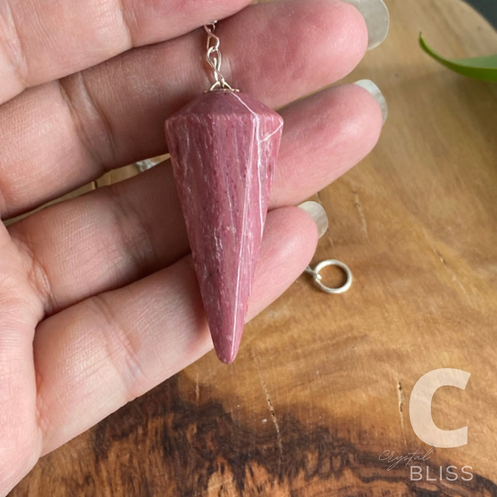 Thumbnail: Strawberry Quartz Pendulum - Style #1