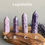 Thumbnail: Lepidolite Points - A,B,C,D