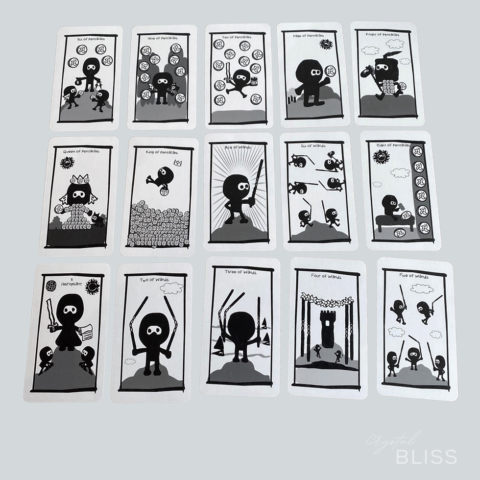 Thumbnail: The Cute Ninja Tarot - INDIE Deck