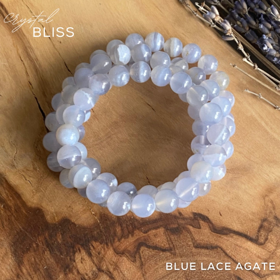 Thumbnail: Blue Lace Agate Bracelet