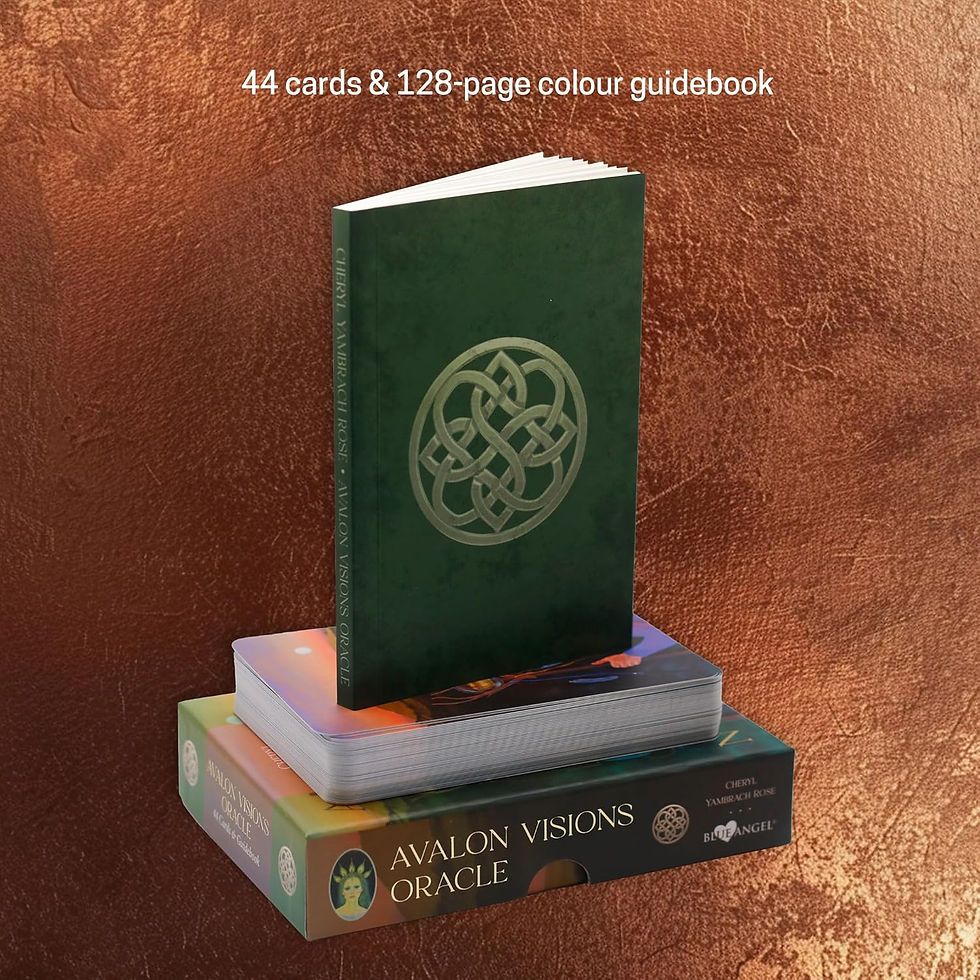Thumbnail: Avalon Visions Oracle Deck by Rose, Cheryl Yambrach