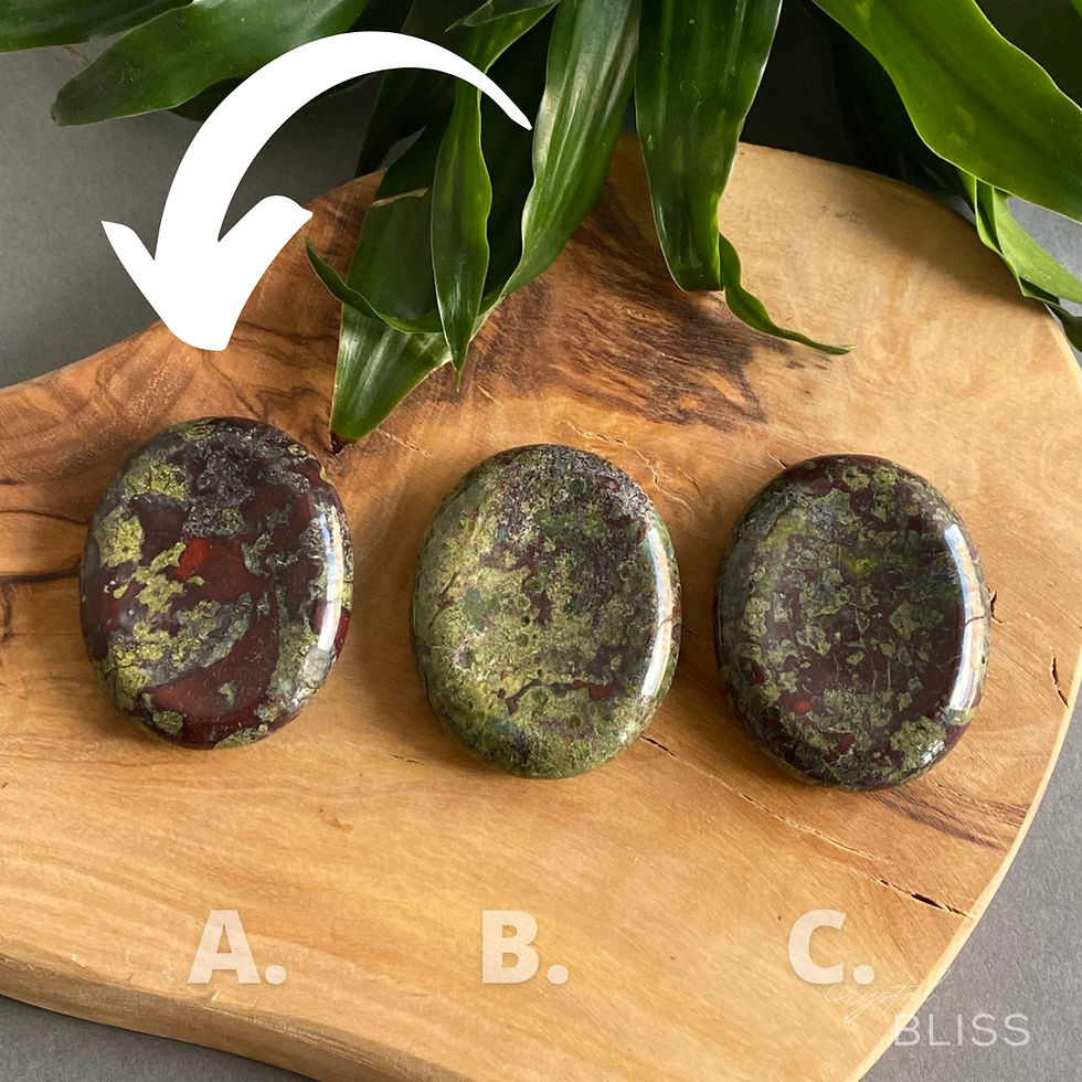 Thumbnail: Dragon Blood Jasper Worry Stone