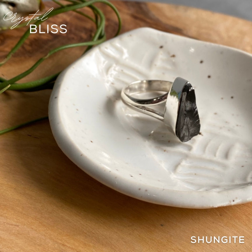 Thumbnail: Noble Shungite Ring #18