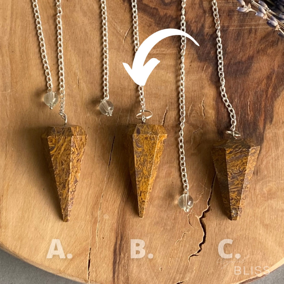 Thumbnail: Calligraphy Script Stone Pendulum