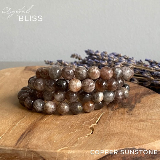 Thumbnail: Copper Sunstone Bracelet