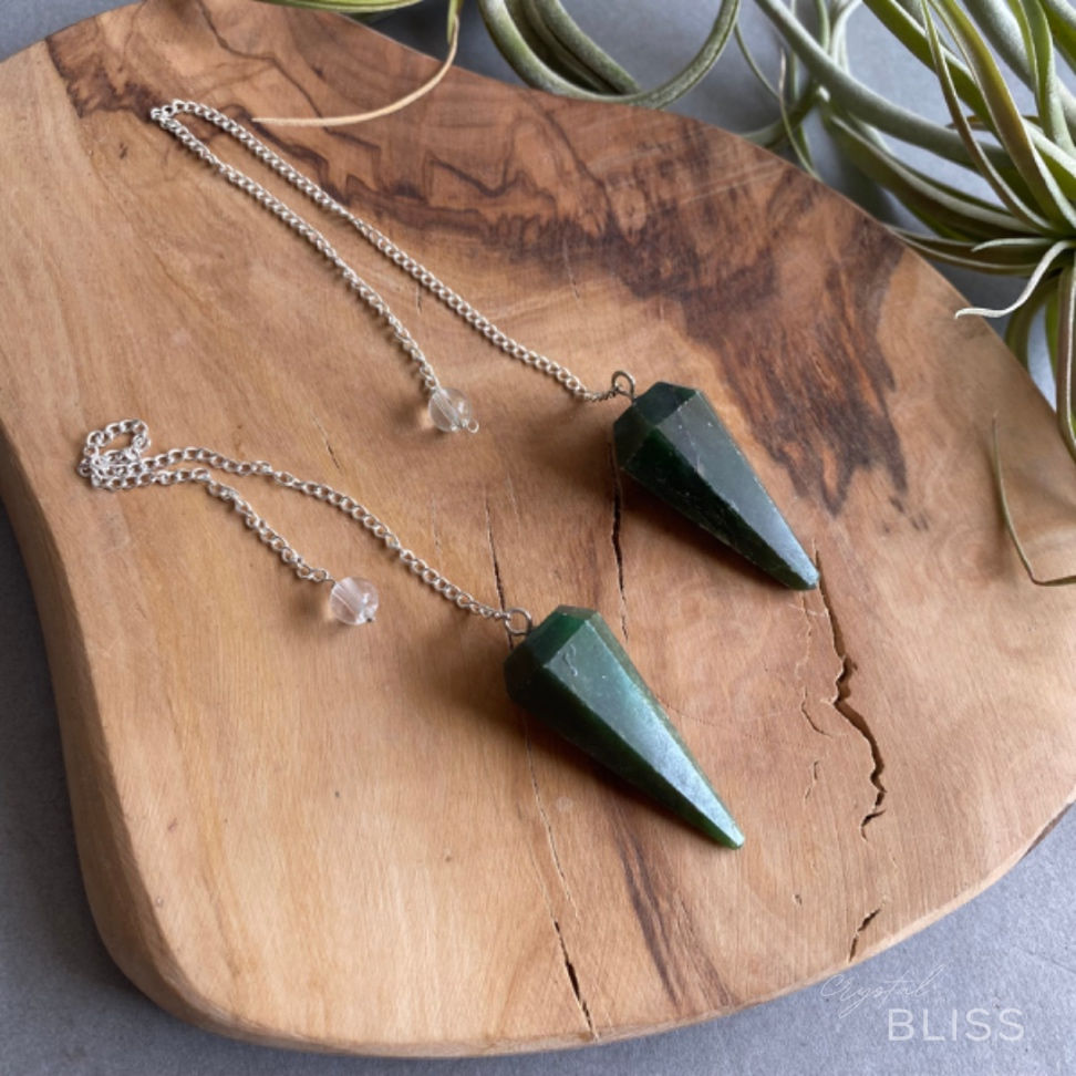 Thumbnail: Nephrite Jade Pendulum