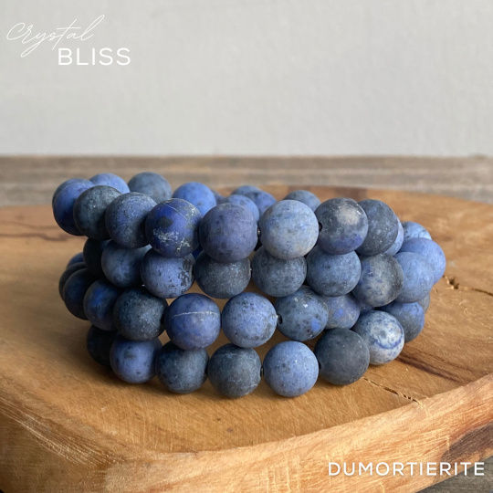 Thumbnail: Matte Dumortierite Bracelet