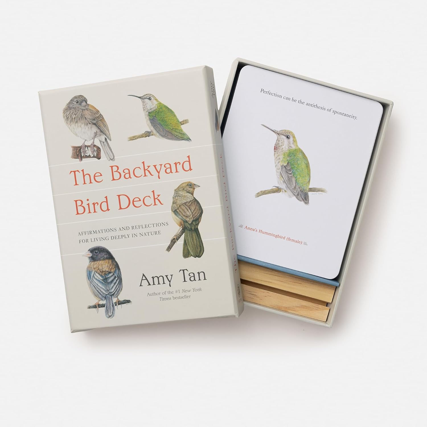 Backyard Bird Deck Affirmation Oracle Deck by Tan, Amy