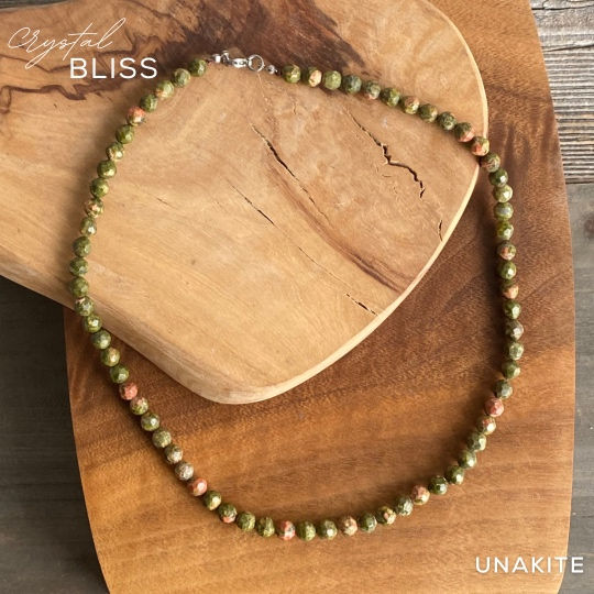 Thumbnail: Unakite Necklace