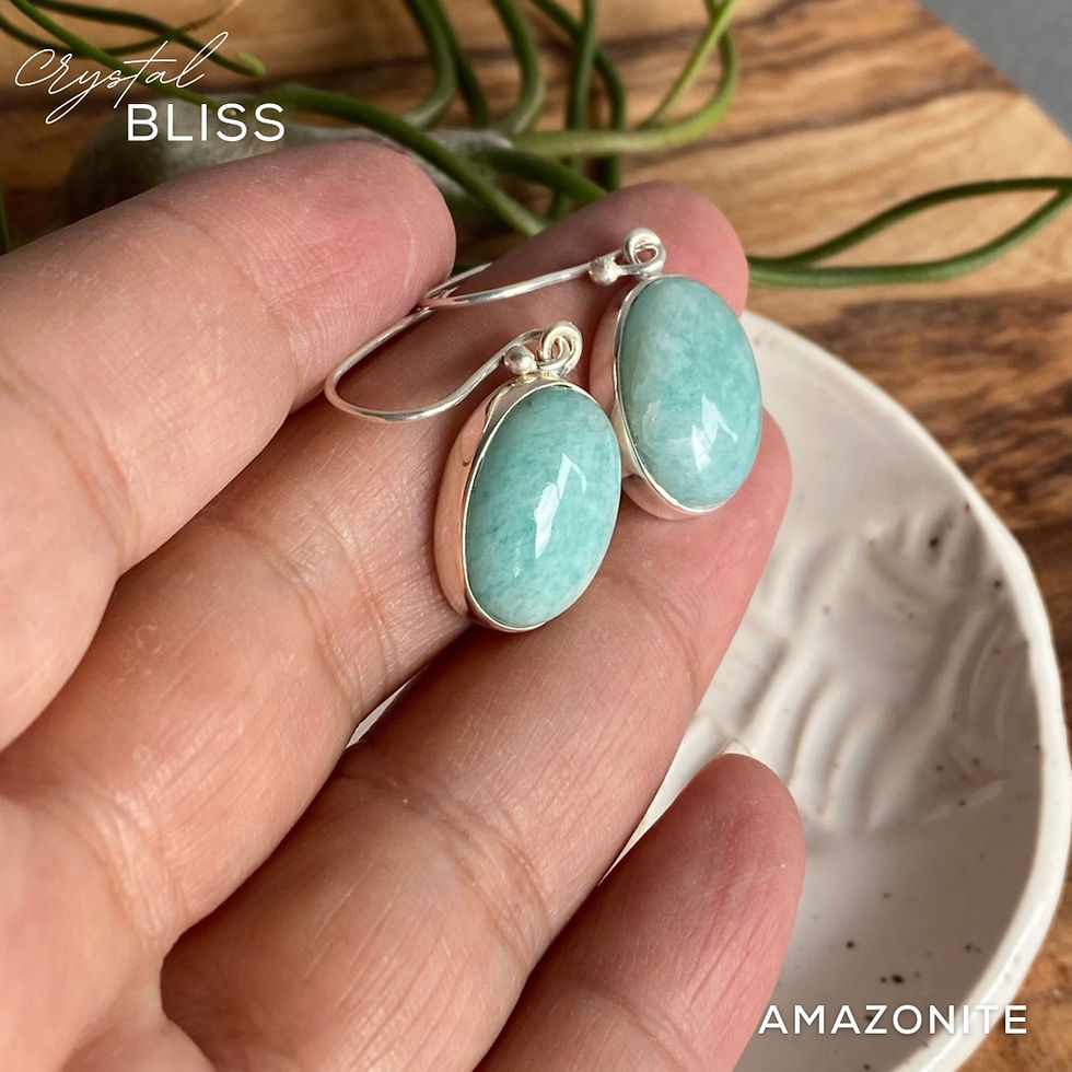 Thumbnail: Amazonite Earrings #5