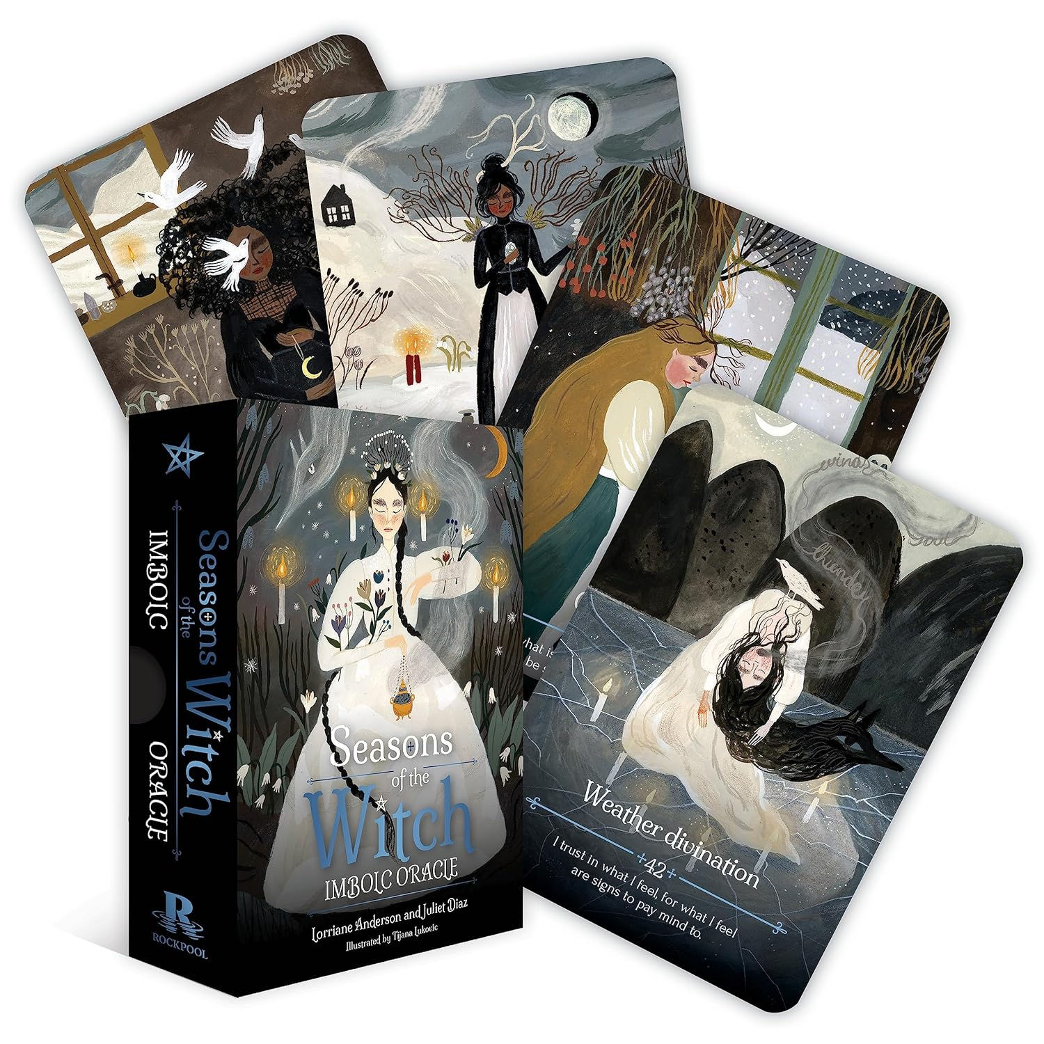 Seasons of the Witch Imbolc Oracle Deck - by Juliet Diaz - Titan Luk